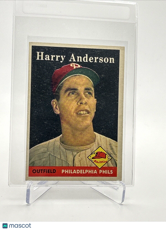 1958 Topps Harry Anderson Baseball Card #171 EX-MT Quality FREE SHIPPING