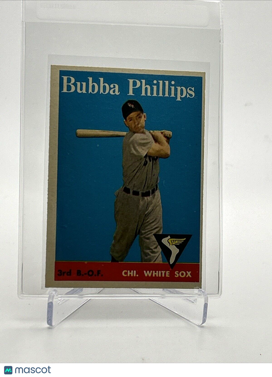 1958 Topps Bubba Phillips Baseball Card #212 EX-MT Quality FREE SHIPPING