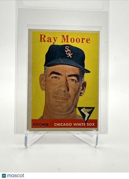 1958 Topps Ray Moore Baseball Card #249 EX-MT Quality FREE SHIPPING