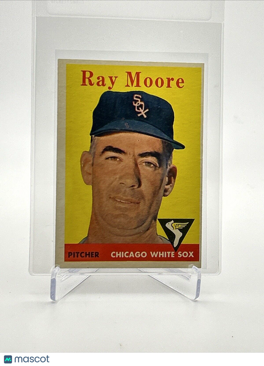 1958 Topps Ray Moore Baseball Card #249 EX-MT Quality FREE SHIPPING