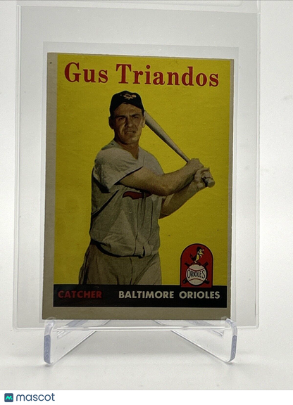 1958 Topps Gus Triandos Baseball Card #429 EX-MT Quality FREE SHIPPING