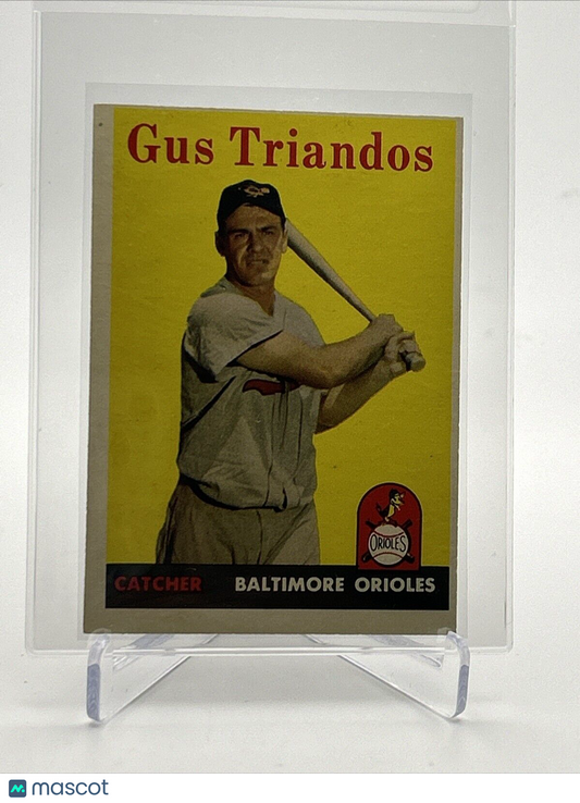 1958 Topps Gus Triandos Baseball Card #429 EX-MT Quality FREE SHIPPING
