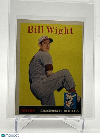 1958 Topps Bill Wight Baseball Card #237 EX-MT Quality FREE SHIPPING