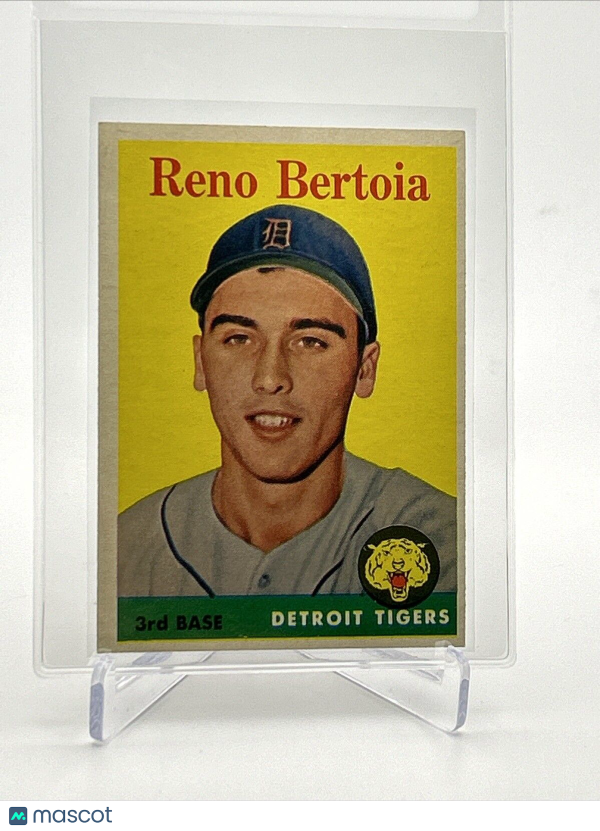 1958 Topps Reno Bertoia Baseball Card #232 EX-MT Quality FREE SHIPPING