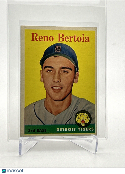 1958 Topps Reno Bertoia Baseball Card #232 EX-MT Quality FREE SHIPPING