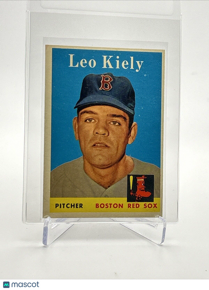 1958 Topps Leo Kiely Baseball Card #204 EX-MT Quality FREE SHIPPING