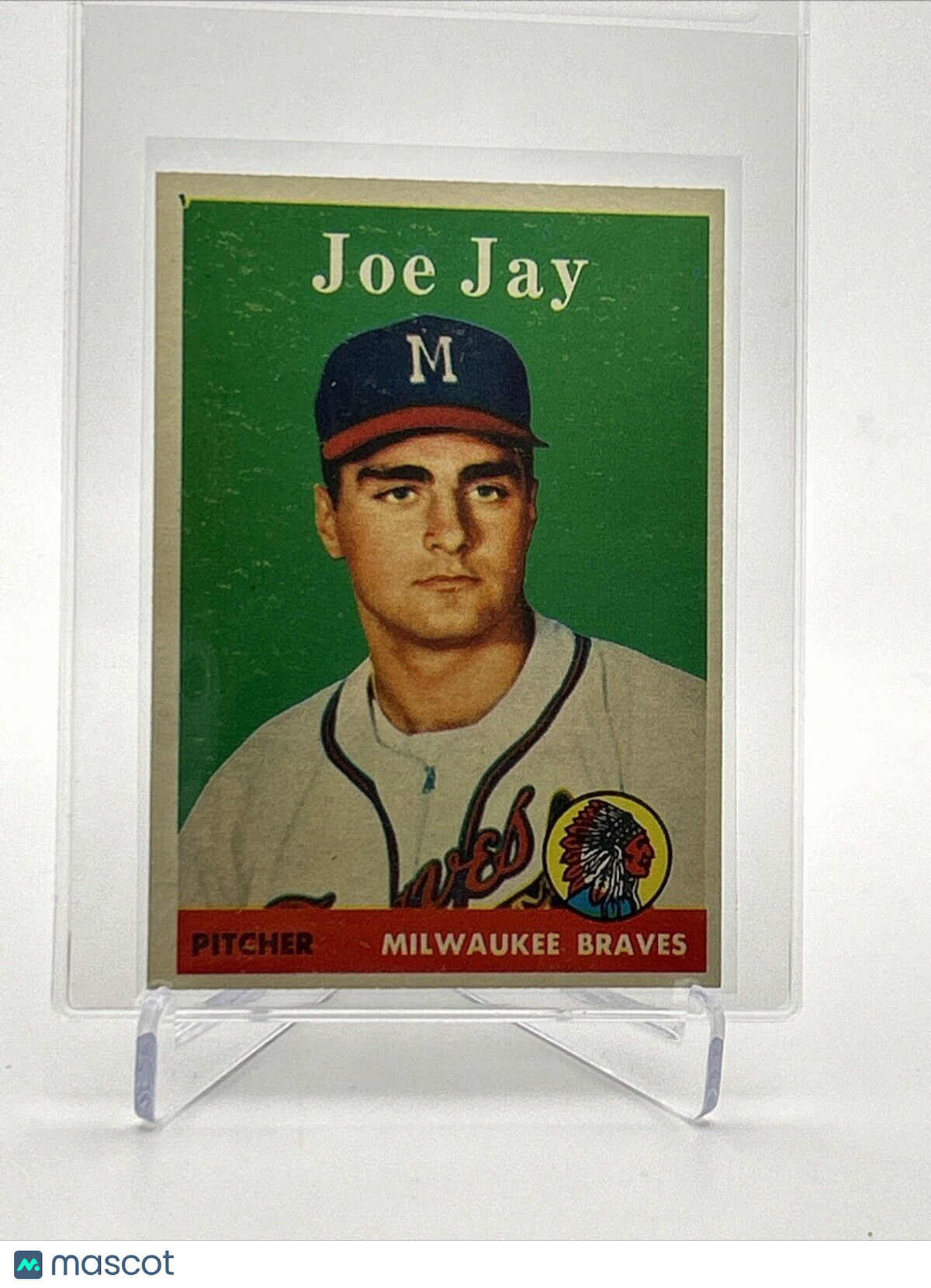 1958 Topps Joe Jay Baseball Card #472 EX-MT Quality FREE SHIPPING