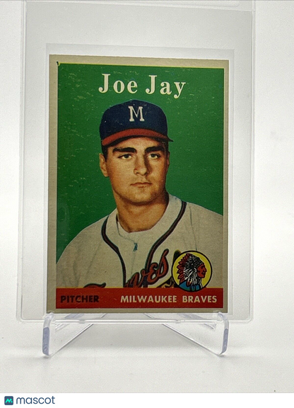 1958 Topps Joe Jay Baseball Card #472 EX-MT Quality FREE SHIPPING