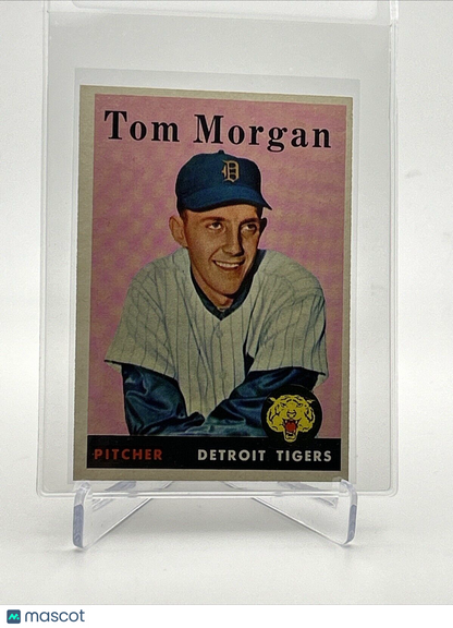 1958 Topps Tom Morgan Baseball Card #365 EX-MT Quality FREE SHIPPING