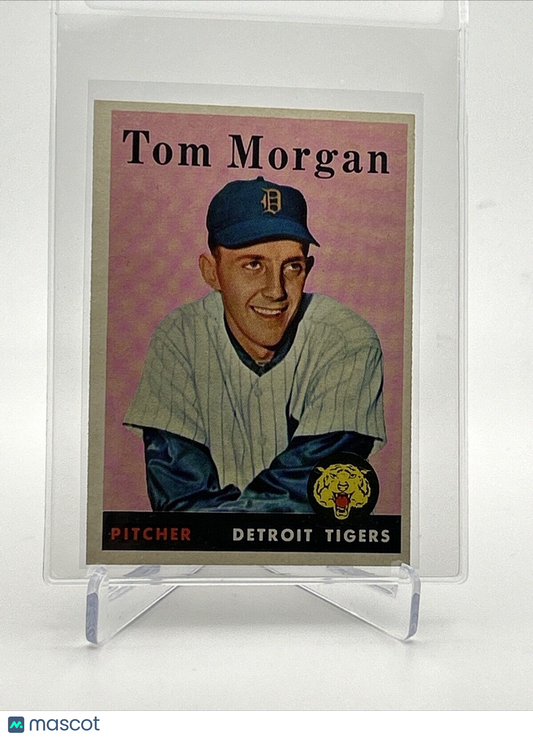 1958 Topps Tom Morgan Baseball Card #365 EX-MT Quality FREE SHIPPING