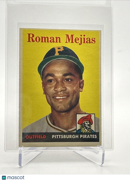 1958 Topps Roman Mejias Baseball Card #452 EX-MT Quality FREE SHIPPING
