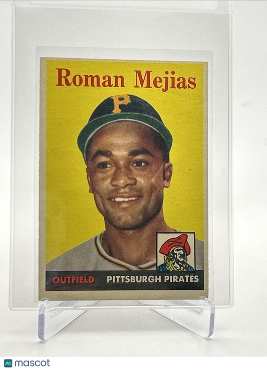1958 Topps Roman Mejias Baseball Card #452 EX-MT Quality FREE SHIPPING