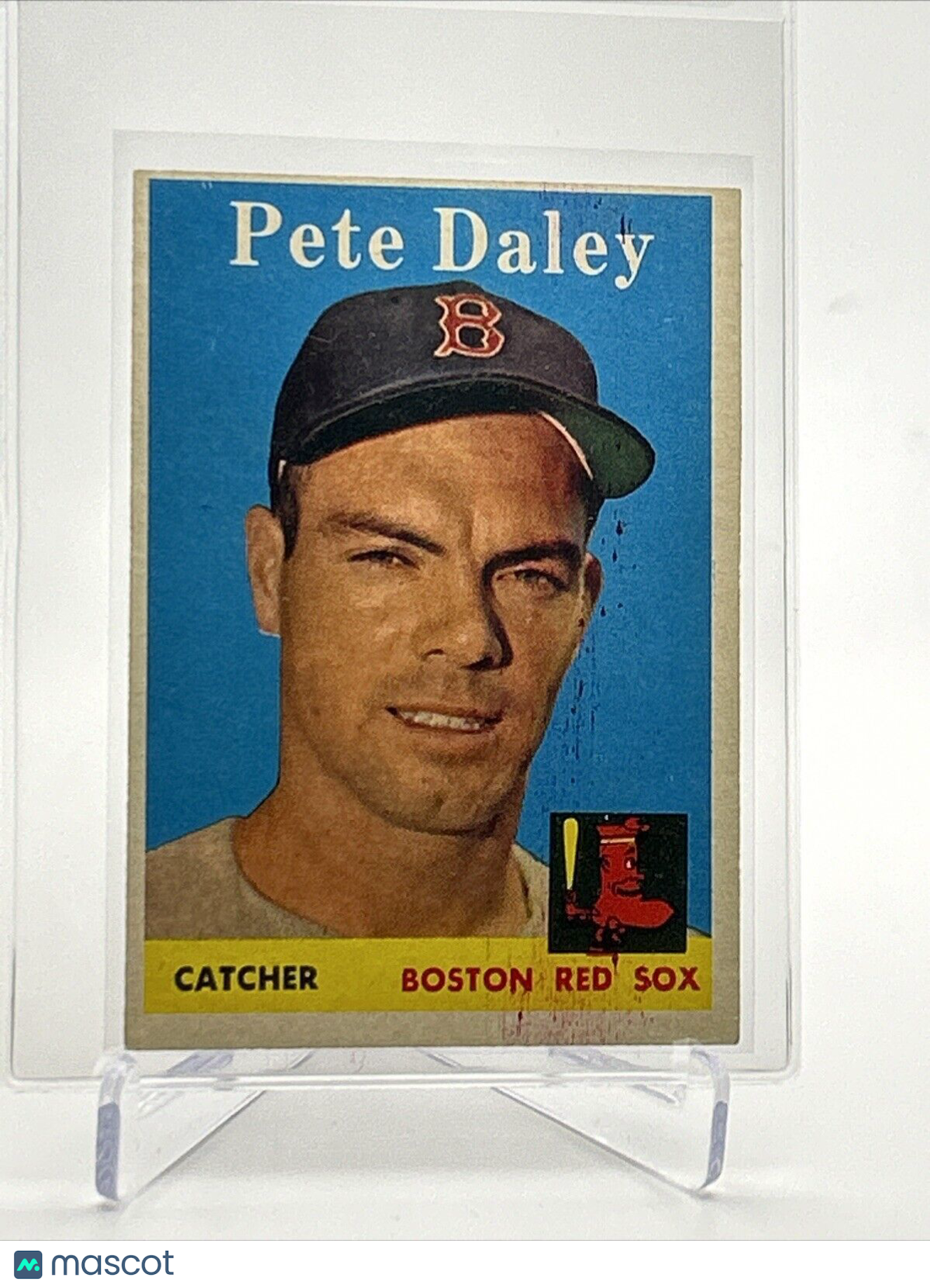 1958 Topps Pete Daley Baseball Card #73 VG Quality FREE SHIPPING
