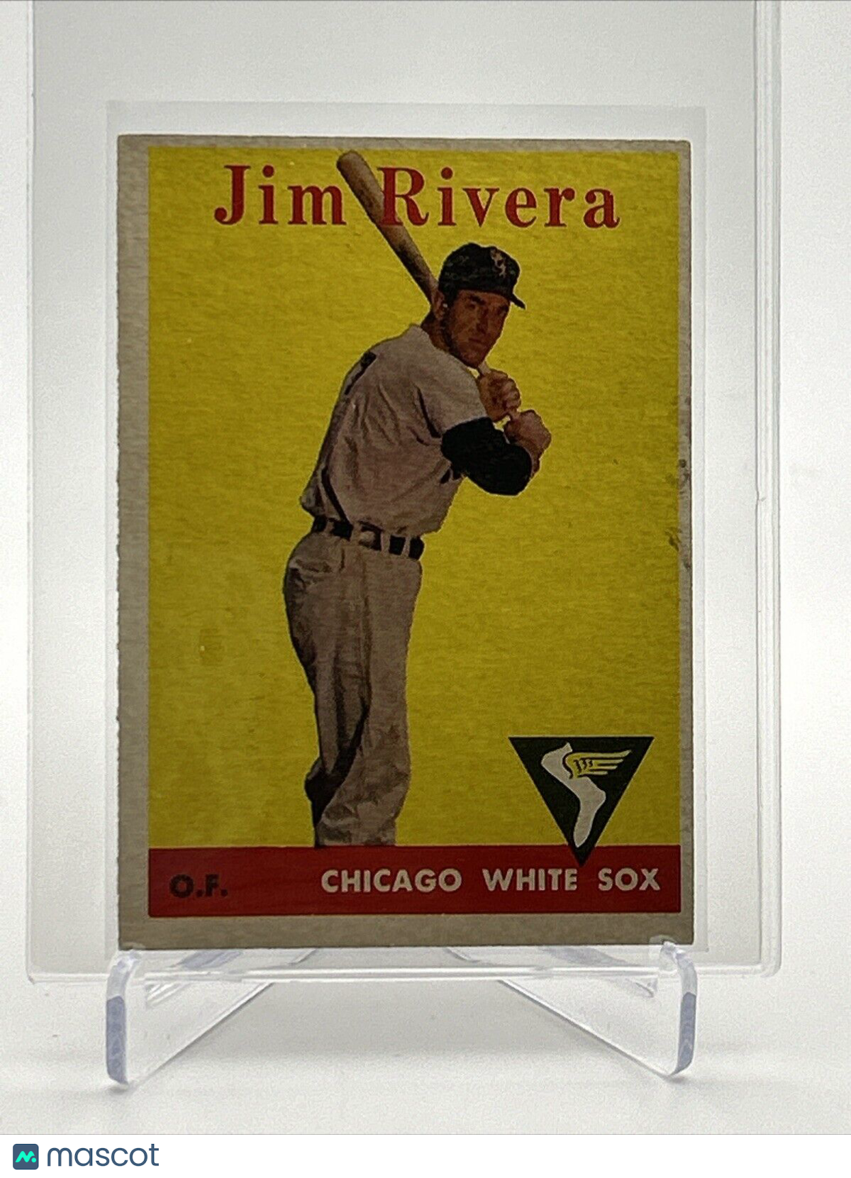 1958 Topps Jim Rivera Baseball Card #11 VG Quality FREE SHIPPING