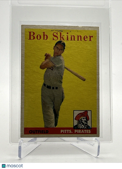 1958 Topps Bob Skinner Baseball Card #94 VG Quality FREE SHIPPING