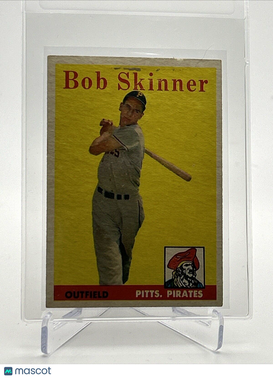 1958 Topps Bob Skinner Baseball Card #94 VG Quality FREE SHIPPING