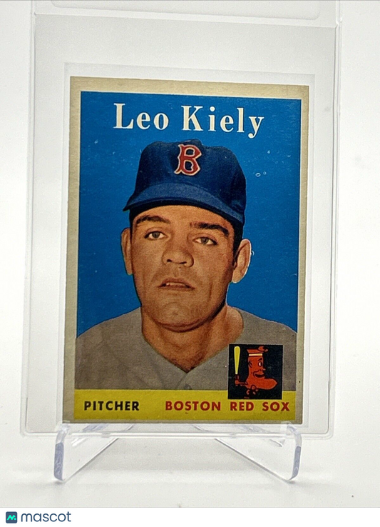 1958 Topps Leo Kiely Baseball Card #204 VG Quality FREE SHIPPING