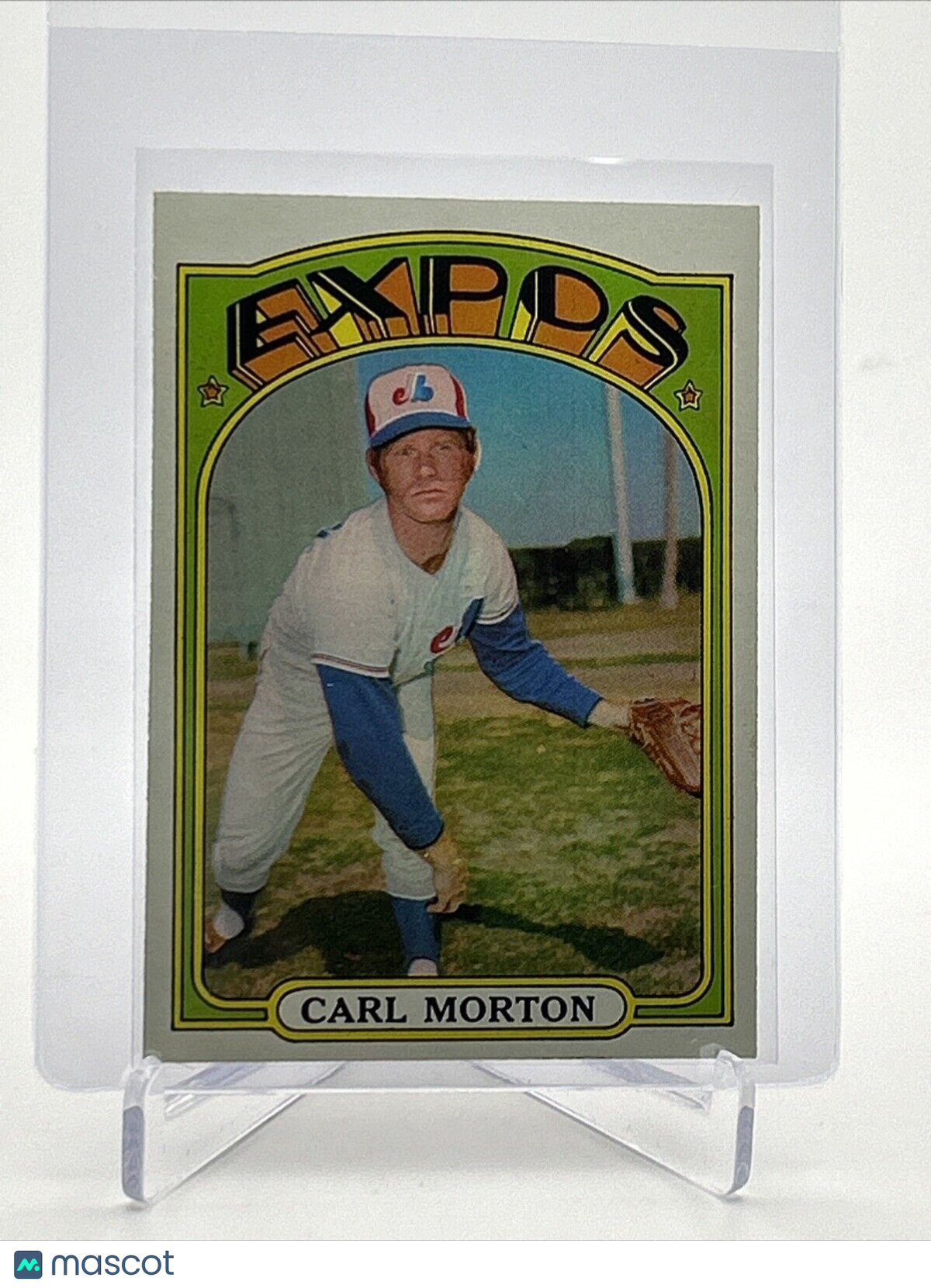 1972 Topps Carl Morton Baseball Card #134 EX Quality FREE SHIPPING