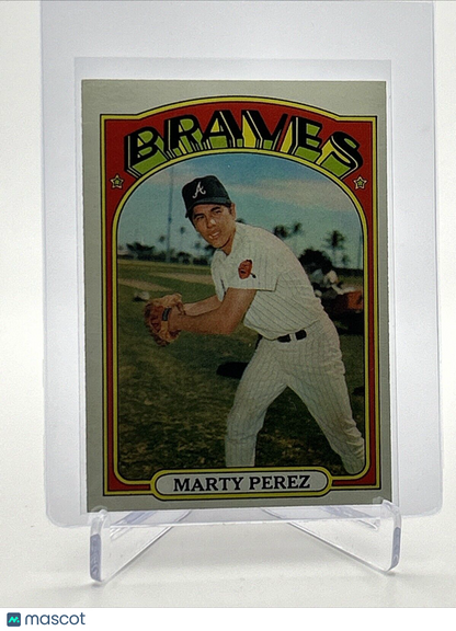 1972 Topps Marty Perez Baseball Card #119 EX Quality FREE SHIPPING