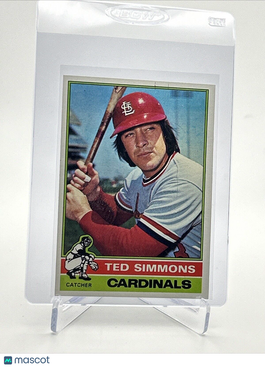1976 Topps Ted Simmons Baseball Card #290 EX Quality FREE SHIPPING