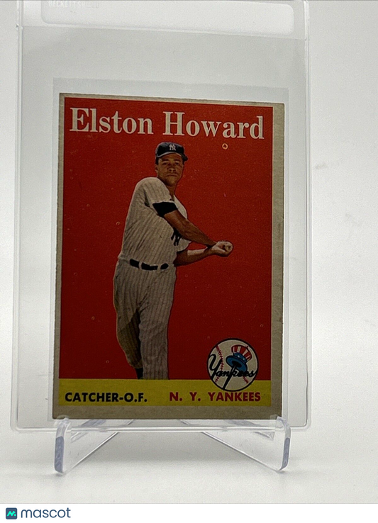 1958 Topps Elston Howard Baseball Card #275 EX-MT Quality FREE SHIPPING