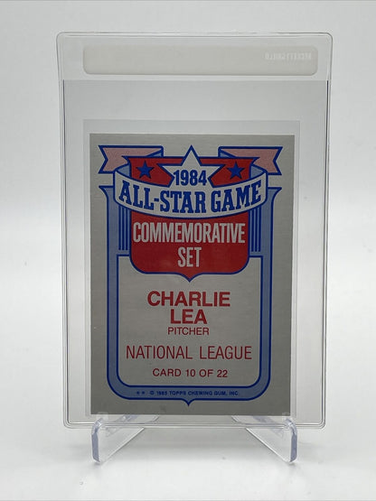 1985 Topps Glossy All-Stars Charlie Lea Baseball Card #10 Mint FREE SHIPPING