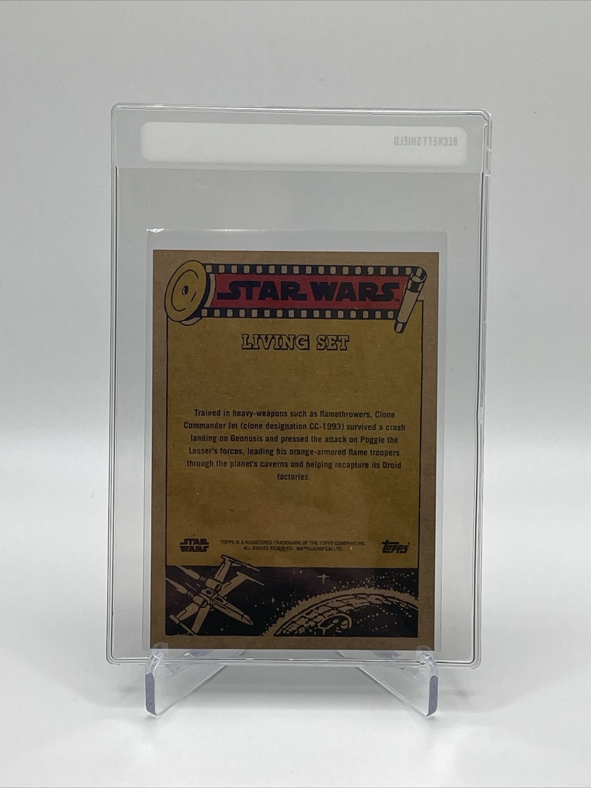 2022 Topps Star Wars Living Set Clone Commander Jet Card #350 Mint FREE SHIPPING