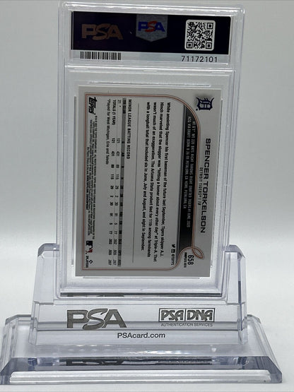 2022 Topps 582 Montgomery Club Spencer Torkelson Rookie Card #658 PSA 10