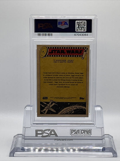 2022 Topps Star Wars Living Set Strono "Cookie" Tuggs Card #310 PSA 10 Gem Mint