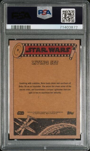 2022 Topps Star Wars Living Set Reva Card #342 PSA 10 Gem Mint