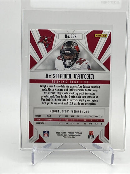 2020 Panini Phoenix FIRE BURST Ke'Shawn Vaughn Rookie #137 Mint FREE SHIPPING