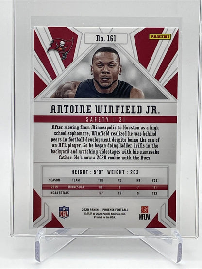 2020 Panini Phoenix FIRE BURST Antoine Winfield Jr. Rookie #161 FREE SHIPPING