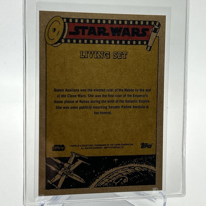 2023 Topps Star Wars Living Set Queen Apailana Card #390 Mint FREE SHIPPING