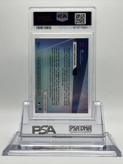 2020 Topps X Steve Aoki James Karinchak Rookie Baseball Card #25 PSA 10