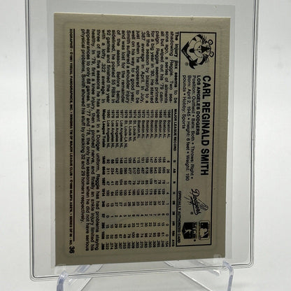 1981 Kellogg's Reggie Smith Baseball Card #36 NM-Mint FREE SHIPPING