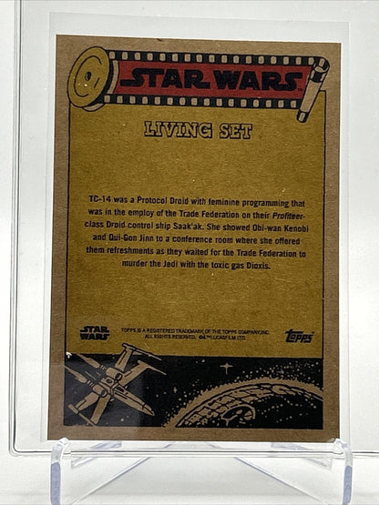 2022 Topps Star Wars Living Set TC-14 Card #365 Mint FREE SHIPPING