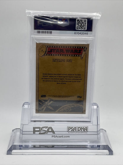 2022 Topps Star Wars Living Set General Madine Card #313 PSA 9 Mint