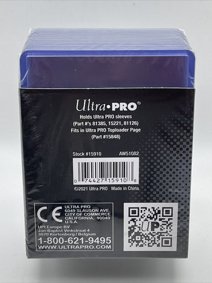 Ultra Pro 3X4 PLATINUM Toploaders 35pt 1 Pack of 25 for Standard Sized Cards