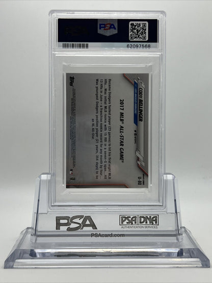 2020 Topps On Demand Mini Cody Bellinger Baseball Card #U80 PSA 10