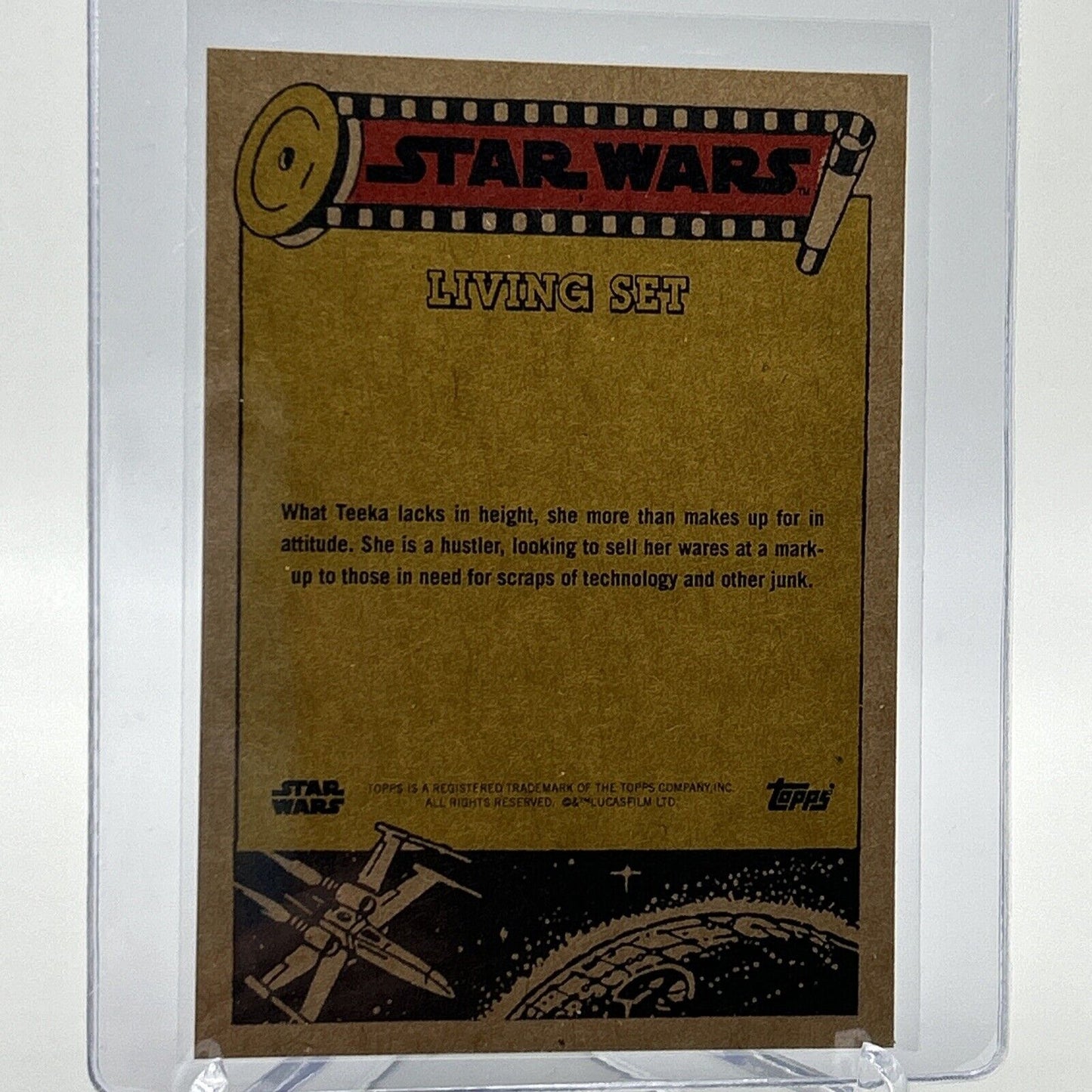 2023 Topps Star Wars Living Set Teeka Card #405 Mint FREE SHIPPING