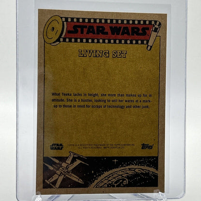2023 Topps Star Wars Living Set Teeka Card #405 Mint FREE SHIPPING