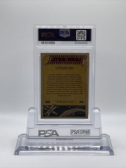 2021 Topps Star Wars Living Set Qui-Gon Jinn Card #248 PSA 10 Gem Mint