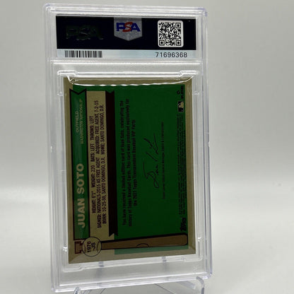 2022 Topps Transcendent VIP Party Juan Soto Baseball Card #1976 PSA 10 35/95