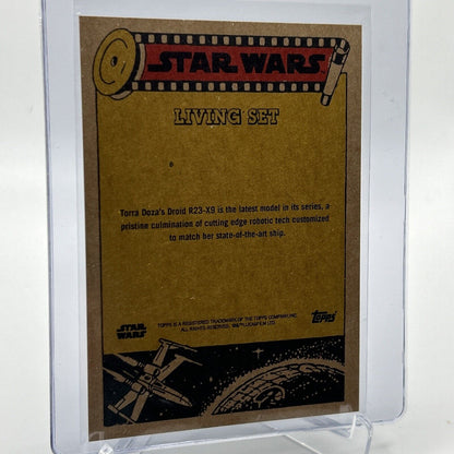 2023 Topps Star Wars Living Set R23-X9 Card #385 Mint FREE SHIPPING