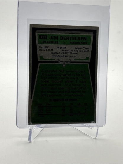 1975 Topps Jim Bertelsen Football Card #121 NM Quality FREE SHIPPING