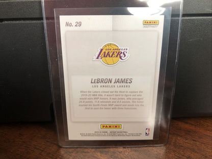 2019-20 Panini Instant LeBron James Basketball Card #29 NM-Mint FREE SHIPPING