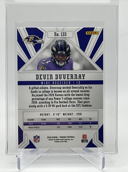 2020 Panini Phoenix FIRE BURST Devin Duvernay Rookie #133 Mint FREE SHIPPING