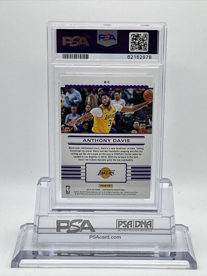 2019 Panini Contenders Front Row Seat Anthony Davis Basketball Card #4 PSA 10