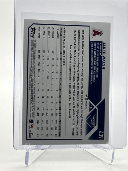 2023 Topps GOLD FOIL Jared Walsh Baseball Card #439 FREE SHIPPING