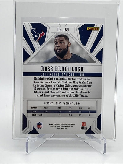 2020 Panini Phoenix FIRE BURST Ross Blacklock Rookie #159 Mint FREE SHIPPING